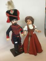 Couple de grandes poupées,
-« HEINRICH HANDWERCK SIMON & HALBIG 5...