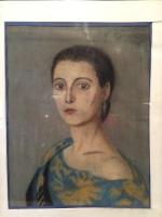 Lucien Levy-Dhurmer (1865-1953).
Portrait de femme.
Pastel sur papier.
Signé en bas à...