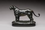 Antoine Louis Barye (1796-1875)
« Lionne d'Algérie »
Sujet en bronze à...