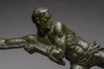 * Pierre Le Faguays (1892-1935)
« Le marinier »
Sujet en bronze...
