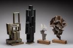 Louis Arnaud (1914 - ?)
Quatre projets de sculptures abstraites, deux...