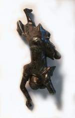 Danseur en bronze. Japon, XIXème siècle. H: 16.5 cm. 
Expert:...
