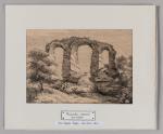 Jean Baptiste HUGON
(Lyon 1797 - 1860)
Ruines d'un aqueduc romain
Plume et...