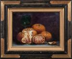 Charles Frédéric JUNG (1865-1936)
Nature morte aux oranges.
Huile sur toile.
Signé en...