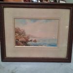 ECOLE FRANCAISE du XIXe siècle, « Marine », aquarelle signée en bas...