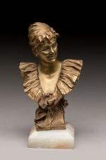 Georges Van der Straeten (1856-1928)
« Buste de jeune fille »
Sujet...