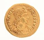 ROME : CONSTANS AUGUSTE (337-350) :SOLIDUS frappé à Aquilea :...