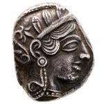 GRECE : ATHENES : tetradrachme frappé vers 430/420 BC
SV pl...