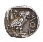 GRECE : ATHENES : tetradrachme frappé vers 430/420 BC
SV pl...