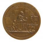 LOUIS XIV : (1643-1715 ) : Medaille en bronze de...