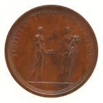 LOUIS XIV : Grande Medaille de LOUIS de BOUCHERAT, chancelier...