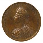 LOUIS XIV : Grande medaille gravée par MOLART en 1691...
