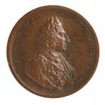LOUIS XIV : Medaille de Michel CHAMILLART controleur general des...