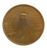 LOUIS XIV : Medaille de NOLIN : RV SIBI.SOLI.PAR ...