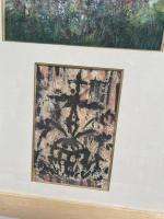 Anatole ZVEREFF (1933-1986), "Compositions", 1962 et 1966, deux aquarelles monogrammées...