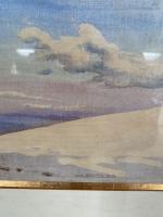 Luc BARBIER (1903-1989), « Paysage », aquarelle signée en bas à droite....