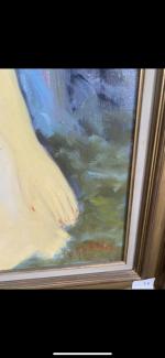 Franco GARELLI (1909-1973), « Eve », 1986 huile sur toile signée en...