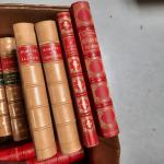 Littérature - Carton de livres reliés XIXème et XXème siècle