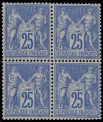 Timbre N°79 Type II - Bloc de 4 timbres :...