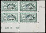 Timbre Préoblitéré N°44  - Bloc de 4 timbres :...