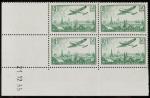 Timbre Poste Aérienne N°14 - Bloc de 4 timbres: 50f...