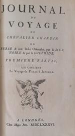 CHARDIN (J.), Journal du voyage du chevalier Chardin en Perse...