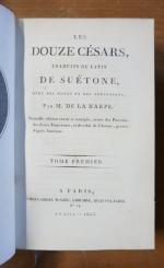 SUETONE, Les Douze Césars traduits du latin, Paris, G. Warée,...