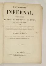 COLLIN DE PLANCY (J.) Dictionnaire INFERNAL. Répertoire universel des êtres,...