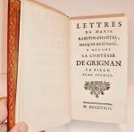 (Mme. de) Lettres de Marie Rabutin-Chantal, Marquise de Sevigné, à...