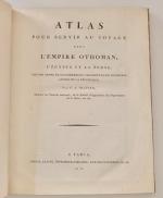 [OLIVIER, Guillaume Antoine] Atlas pour servir au Voyage dans l'Empire...
