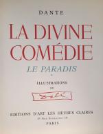 DANTE; DALI - Divine Comédie, Paris, Les Heures Claires, s.d....