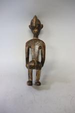 Mali : Statuette masculine dans le style des Bamana en...