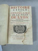 "Histoire civile ou consulaire de la ville de Lyon", P....