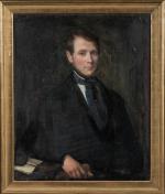 Camille DOLARD (1810-1884)
Portrait de Frédéric GIROUD ARGOUD, 1845.
Huile sur toile.
Signé...