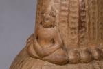 Roger Chazalet
« Tête de Bouddha »
Sculpture en bois. Signée. H....