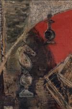 Max PAPART (1911-1994).
Les échecs, 1955.
Huile sur toile.
Signé en bas à...