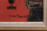 Max PAPART (1911-1994).
Les échecs, 1955.
Huile sur toile.
Signé en bas à...