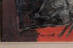 Max PAPART (1911-1994).
Nature morte dans l'atelier, 1955.
Huile sur toile.
Signé en...