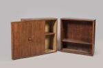 André Sornay (1902-2000)
Paire de meubles en pendant en bois clouté...
