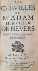 BILLAUT (A.), Les Chevilles de Mr Adam, menuisier à Nevers,...