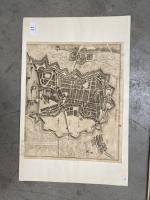 Plan de la ville de La Rochelle. Époque XVIIIème siècle.