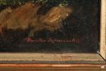 *BOUTILLIER DUFOURMANTELLE
(Actif en France au XIXe siècle)
La halte courtoise
Toile
24 x...