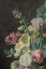 ECOLE LYONNAISE du milieu du XIXème siècle. "Bouquet de fleurs".
Toile
81...
