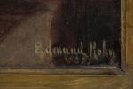 Edouard ROHM
(Actif vers 1850)
Le concert	
Sur sa toile d'origine
22 x 16...