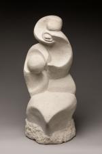 « Abstraction »
Sculpture en pierre. H. 55 cm
TR