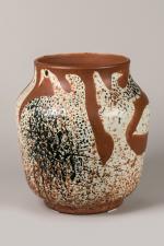 Mario Prassinos (1916-1985) / Sèvres
Vase de forme pansue à col...