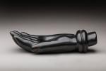 Jean Marais (1913-1998)
Vide-poche en forme de main en céramique noire....