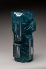 Daum
Vase modèle « Argos » en cristal taillé et émaillé...
