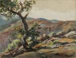 Edouard LEVERD (1881-1950).

Ensemble de trois oeuvres: 

"Paysage à Villefont (Lozère),1938
Huile...
