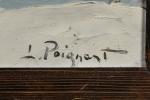 Lucien POIGNANT (1905-1941).
Valloire en hiver
Huile sur panneau
signé en bas à...